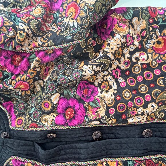 Jerry Sherman Collection Jacket & Size 8 & Floral Design - Picture 3 of 11